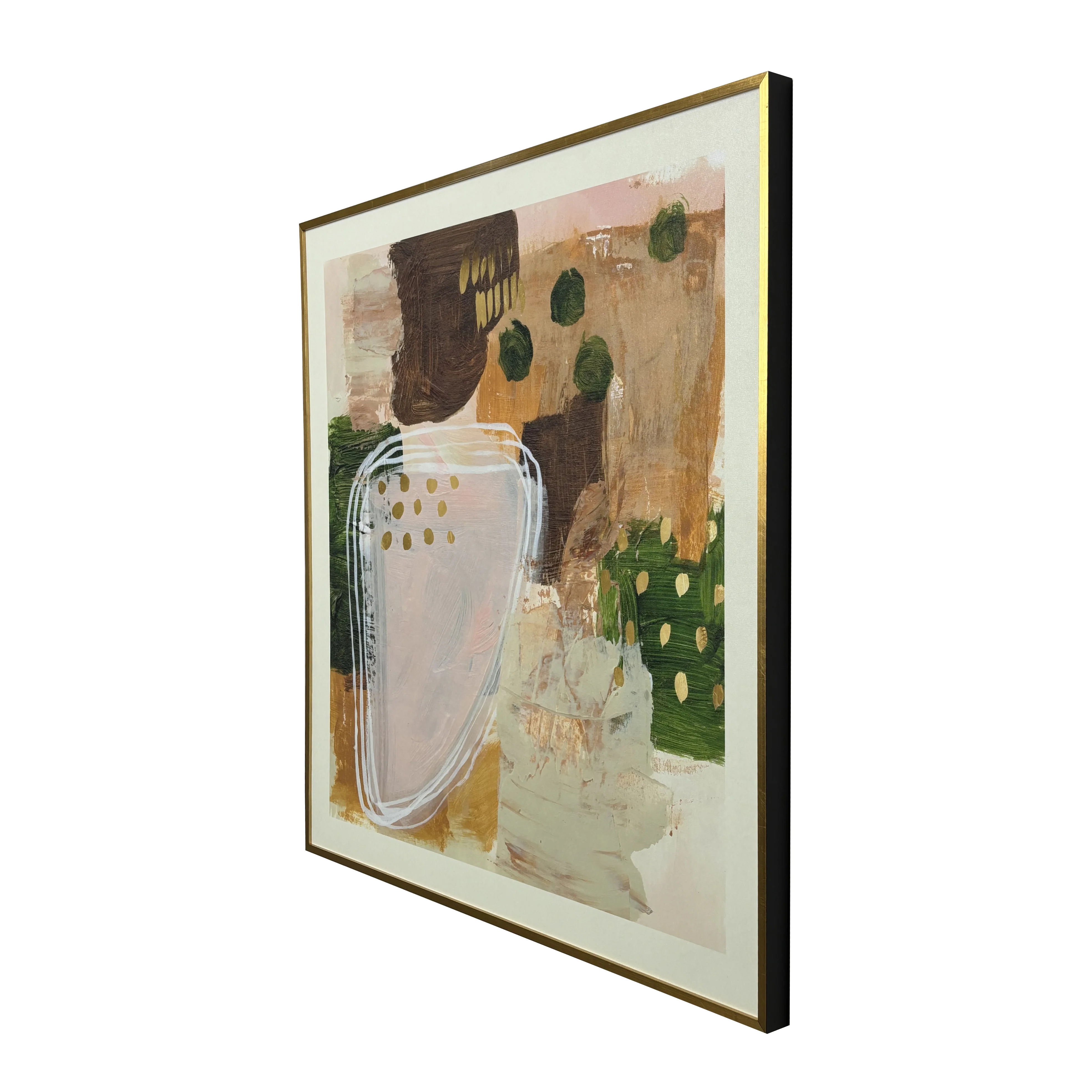 MUD ART FRAMED PRINT 90x90 CM - Image 3