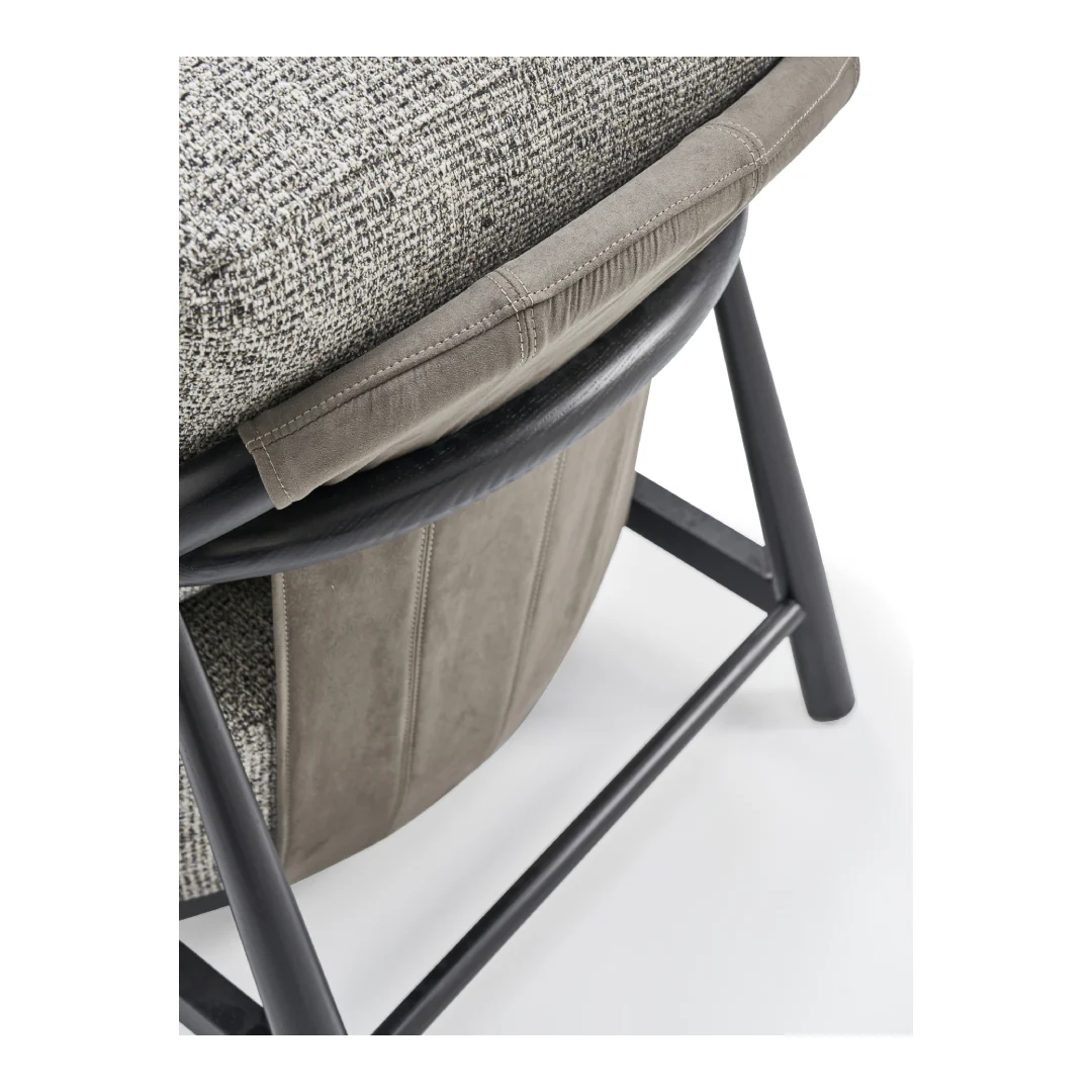 Genoa Arm Chair - Grey - Image 7