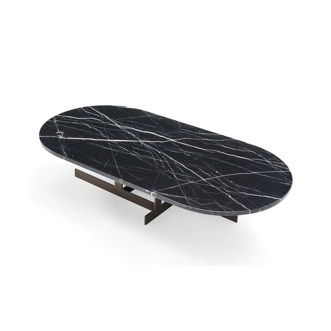 Marquina Marble Coffee Table - Image 3