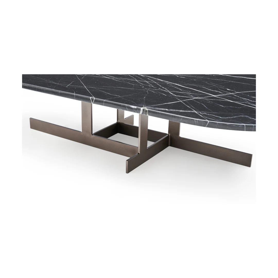 Marquina Marble Coffee Table - Image 6