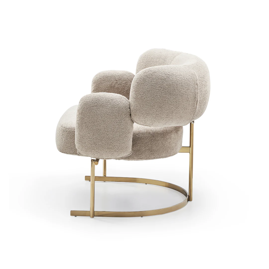 TURIN ARM CHAIR GREY - Image 3