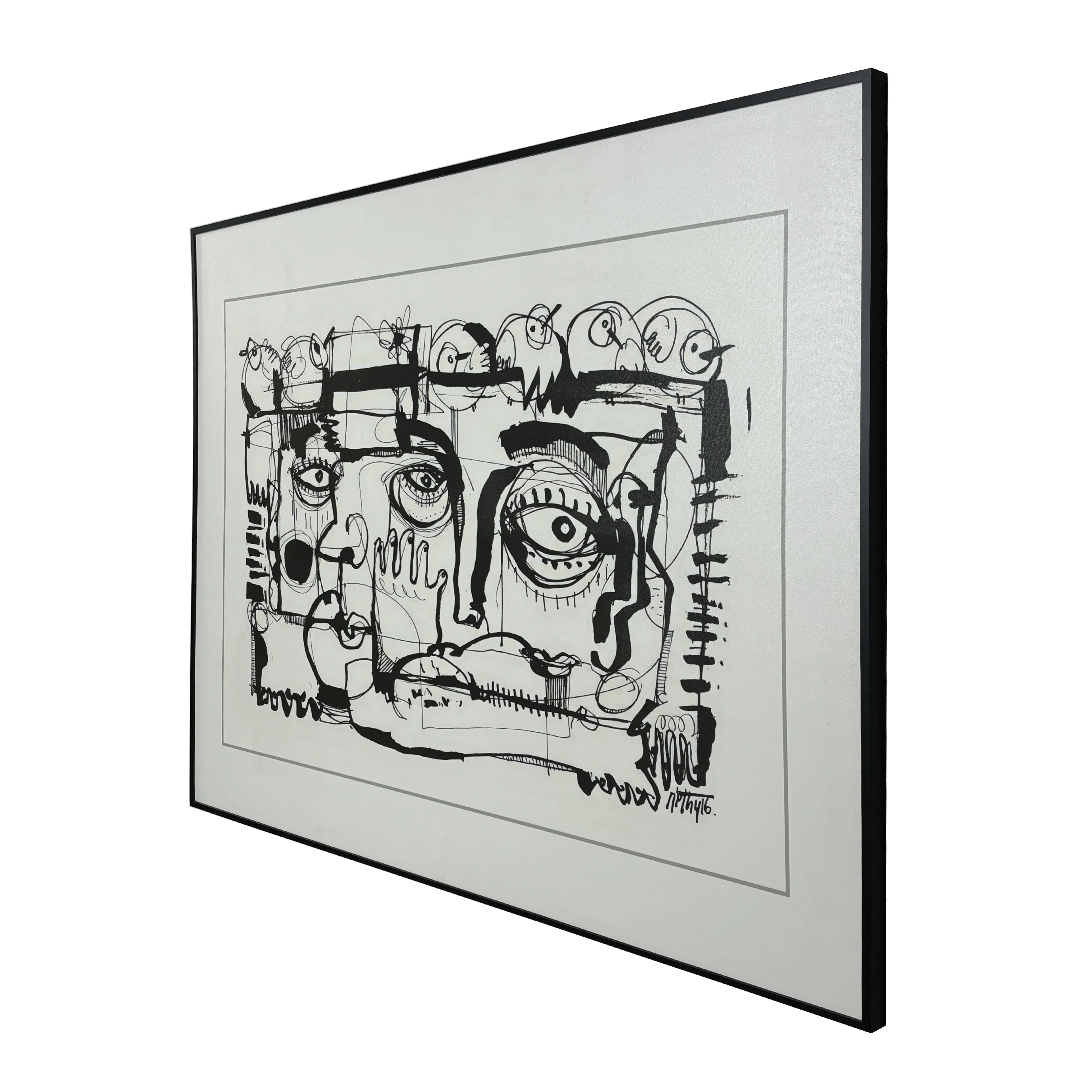WALL EYE ART FRAMED PRINT 140x103 CM - Image 3